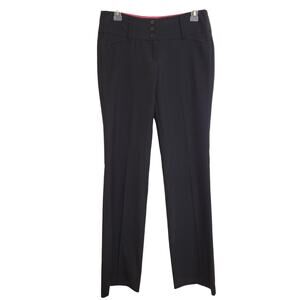 Joe Benbasset Juniors Black Dress Pants Size 3 Low Rise Straight Leg Office Wear
